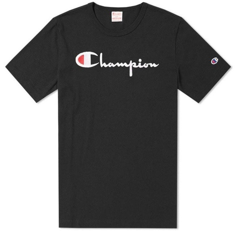champion black tshirt