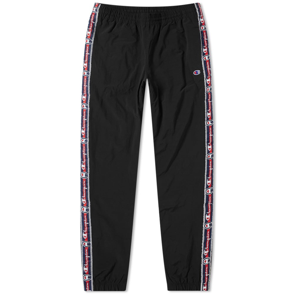 champion elastic cuff pants black