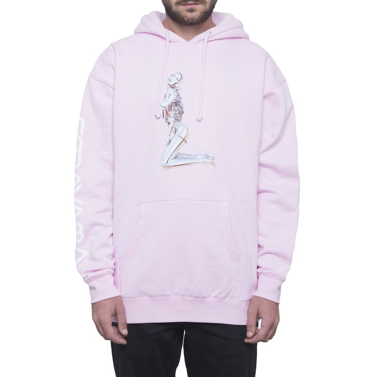 huf x sorayama pullover hoodie