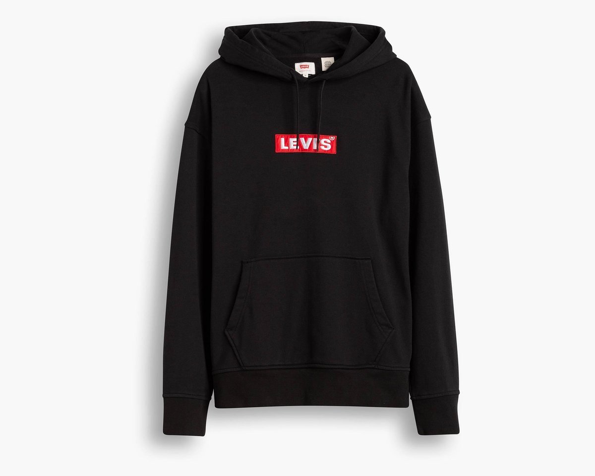 levi's Relaxed Graphic Hoodie black | SALE \ Sale - 40% \ Sweatshirts/Hoods  Clothes \ Tops \ Hoods Brands \ Levi's Skateboarding Odzież \ Levi's |  Skateshop 