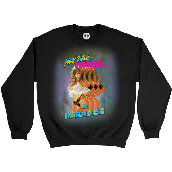 PARADISE NYC NEW WAVE HOOKERS CREW - Black