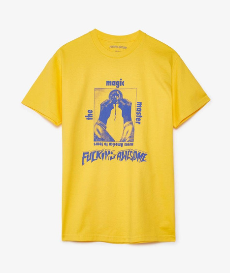 Fucking Awesome magic master tee yellow | Clothes \ T-shirts \ T-Shirts ...