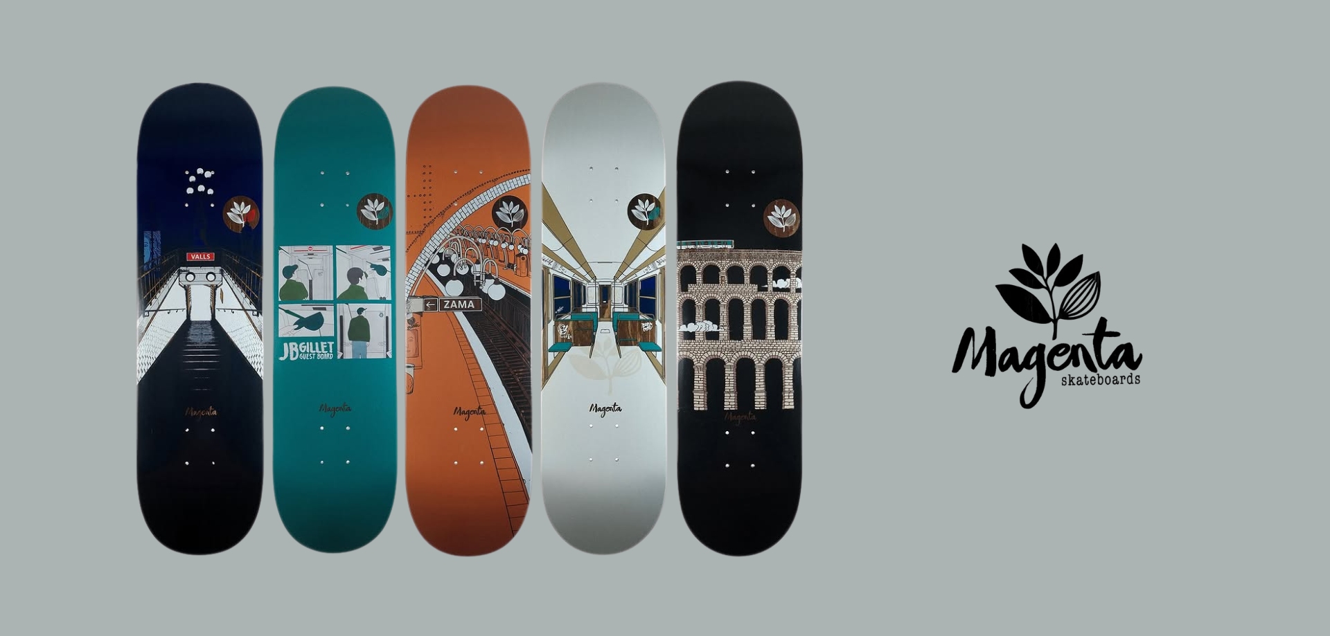 Magenta Skateboards