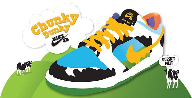 Ben & Jerry’s x Nike SB Dunk Low „Chunky Dunky”