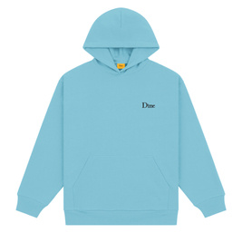  Dime Classic small logo hoodie ocean blue