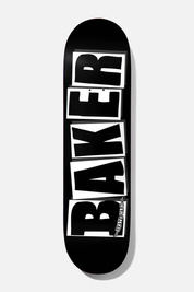 Baker X Deathwish- Black Brand Logo Black