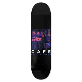 Cafe Skateboard - Barfly Deck (Black)