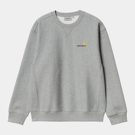 Carhartt WIP American Script Sweatshirt (Grey)