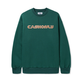 Cash Only Hold It Down Crewneck (Green)