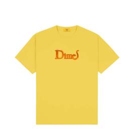Dime Classic Cat T-Shirt (Lemon)