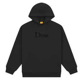 DIME CLASSIC SMALL LOGO HOODIE BLACK | SALE \ Sale 50% -70