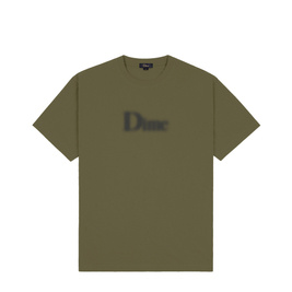 Dime classic blurry t-shirt dark olive