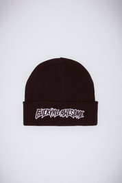 Fucking Awesome Stamp Cuff Beanie (Black)