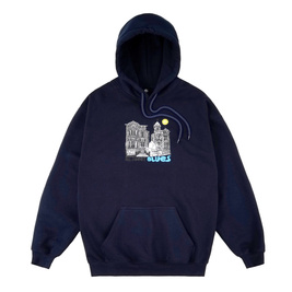 Magenta Hill Street blues hoodie navy
