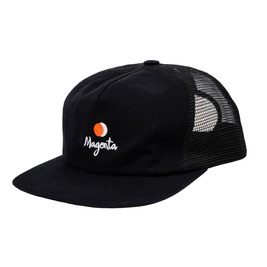 Magenta Vision Trucker Hat black
