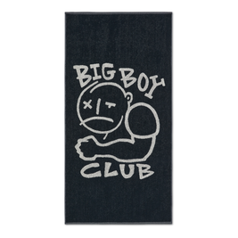 Polar Big Boy Club Beach Towel (Black)