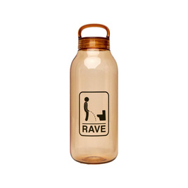 Rave Skateboards- Rave X Kinto 500 ml Water Bottle (Amber)