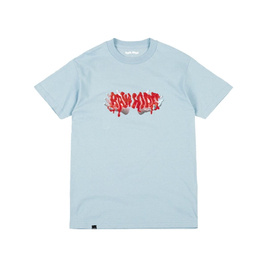 Raw Hide Slime Logo  T-shirt (Blue)
