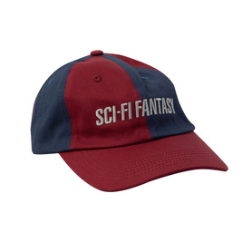Sci-Fi Fantasy 2 Tone Logo Hat (Wine/Navy)