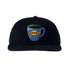 Tired Washed Cord Cap (Navy)