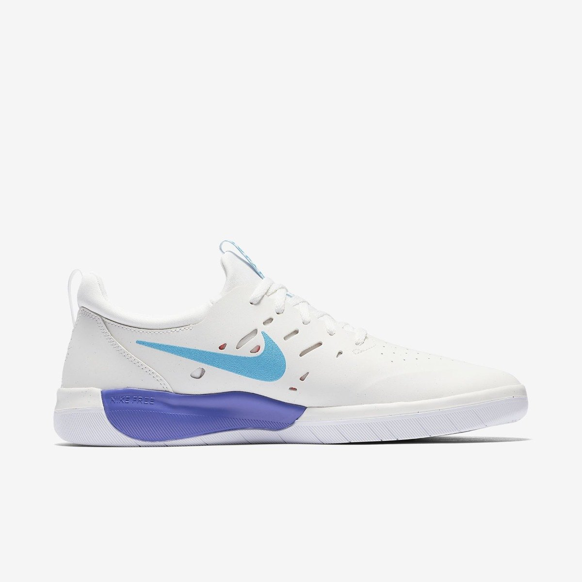 nike sb nyjah summit white light blue fury