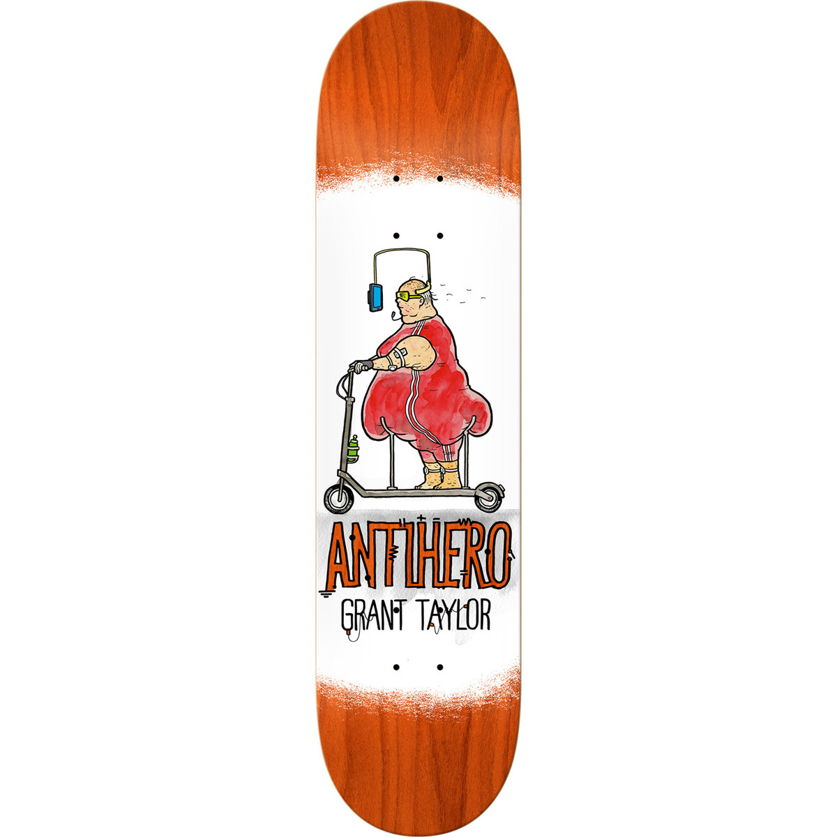 Anti Hero Skateboards Grant Taylor Electric Luxuries Skateboard Deck