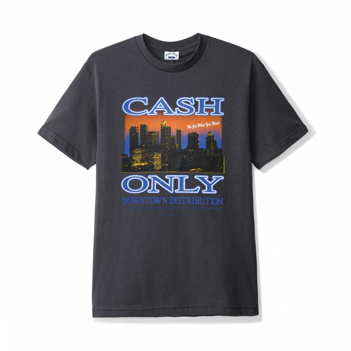 Cash only online tee