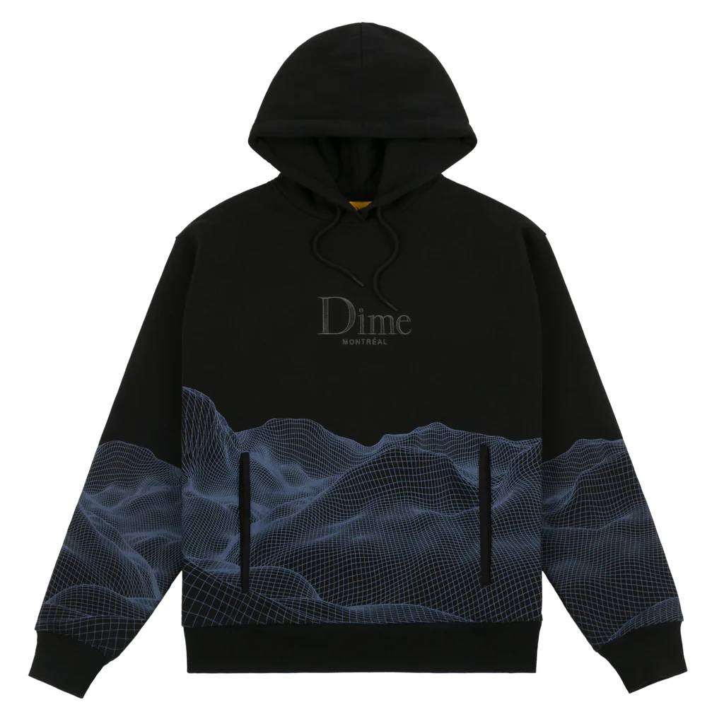 Dime Landscape Hoodie (Black) | SALE \ Sale 50% -70% \ Sweatshirts 