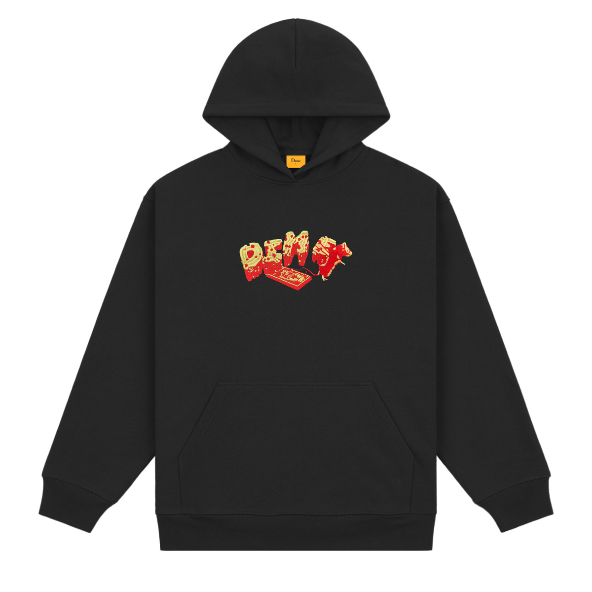 Dime Swiss Hoodie black | News Clothes \ Tops \ Hoods Brands