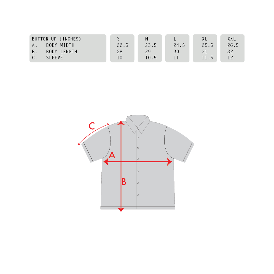 GX1000 Rayon Mask Button Down Shirt | Clothes \ T-shirts \ T