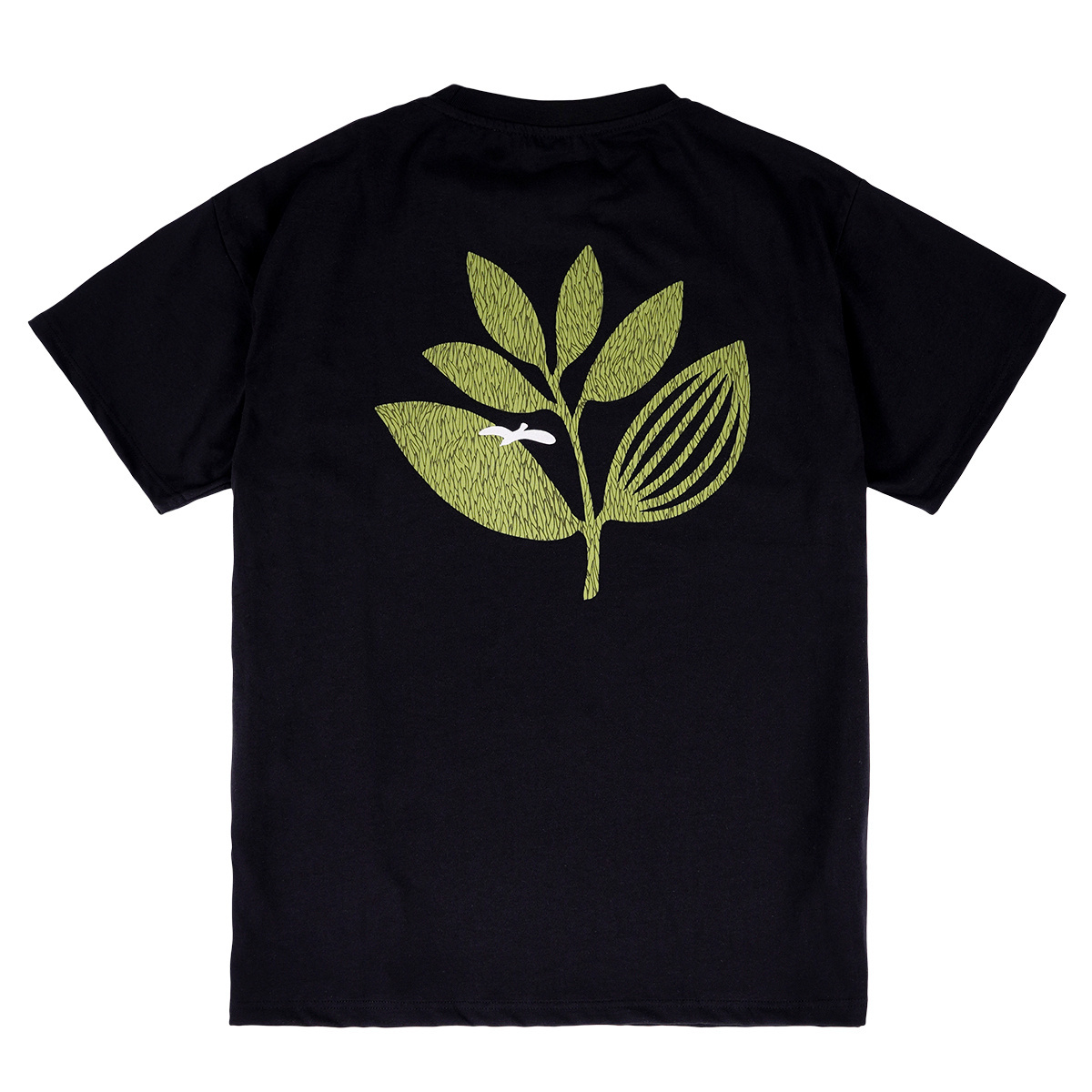 Magenta Grass Plant Tee - Black | Clothes \ T-shirts \ T-Shirts