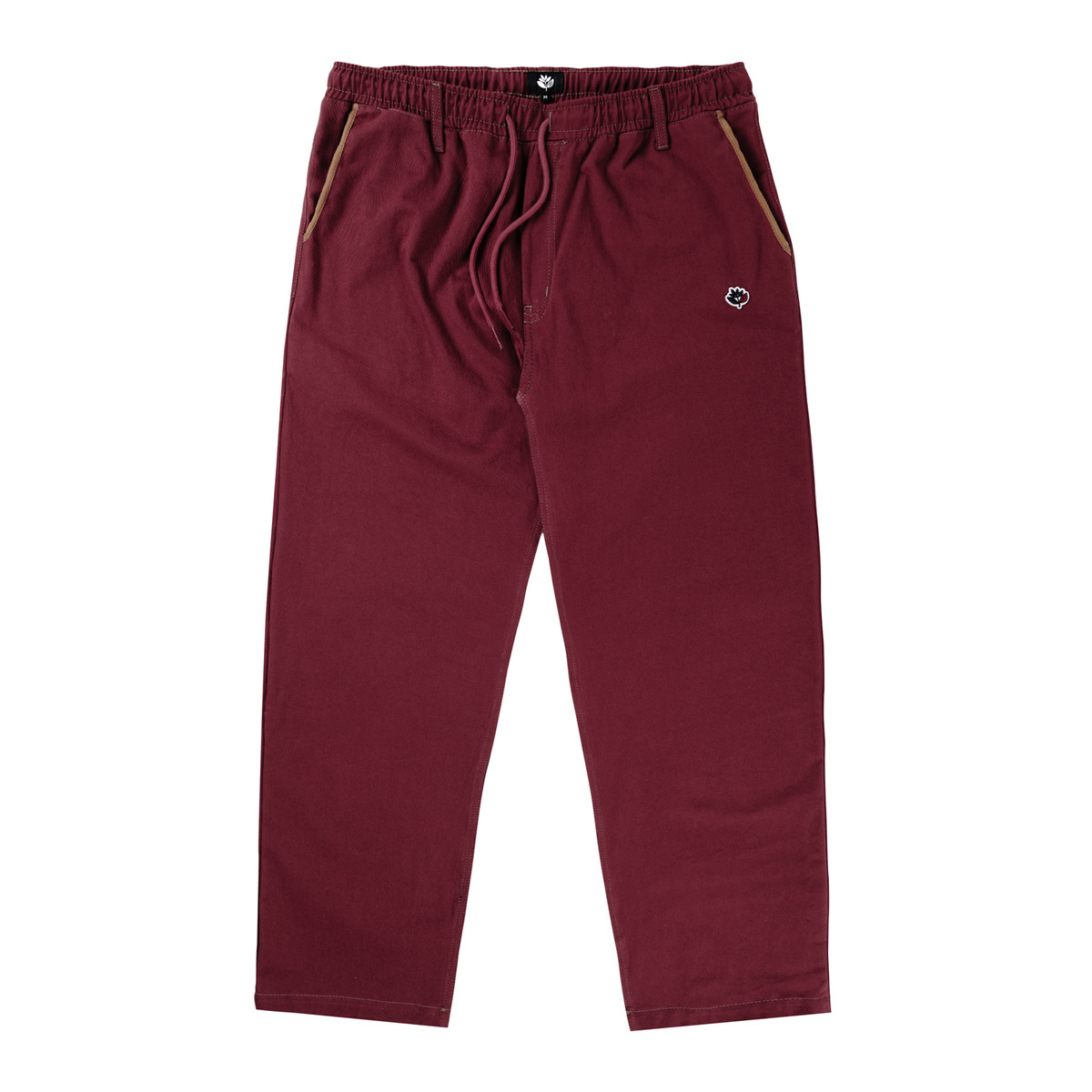 Magenta Loose Pants 2 Tone (Burgundy) czerwony | Clothes \ Pants