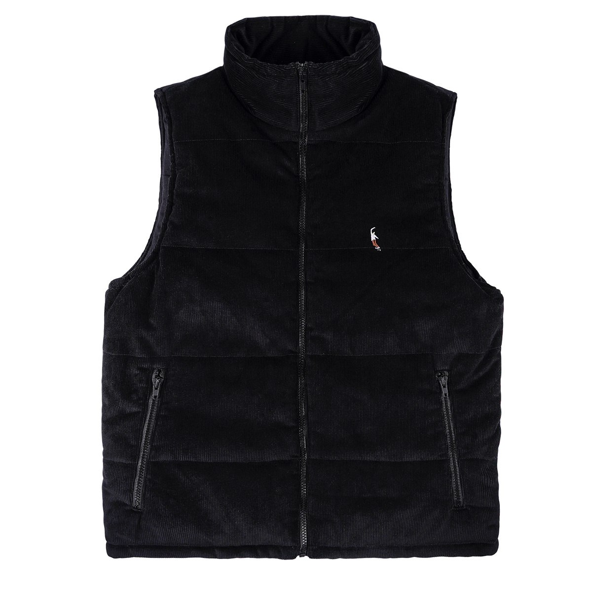 Magenta puffer Travis Cord Jacket - Black BLACK | Clothes \ Jackets ...