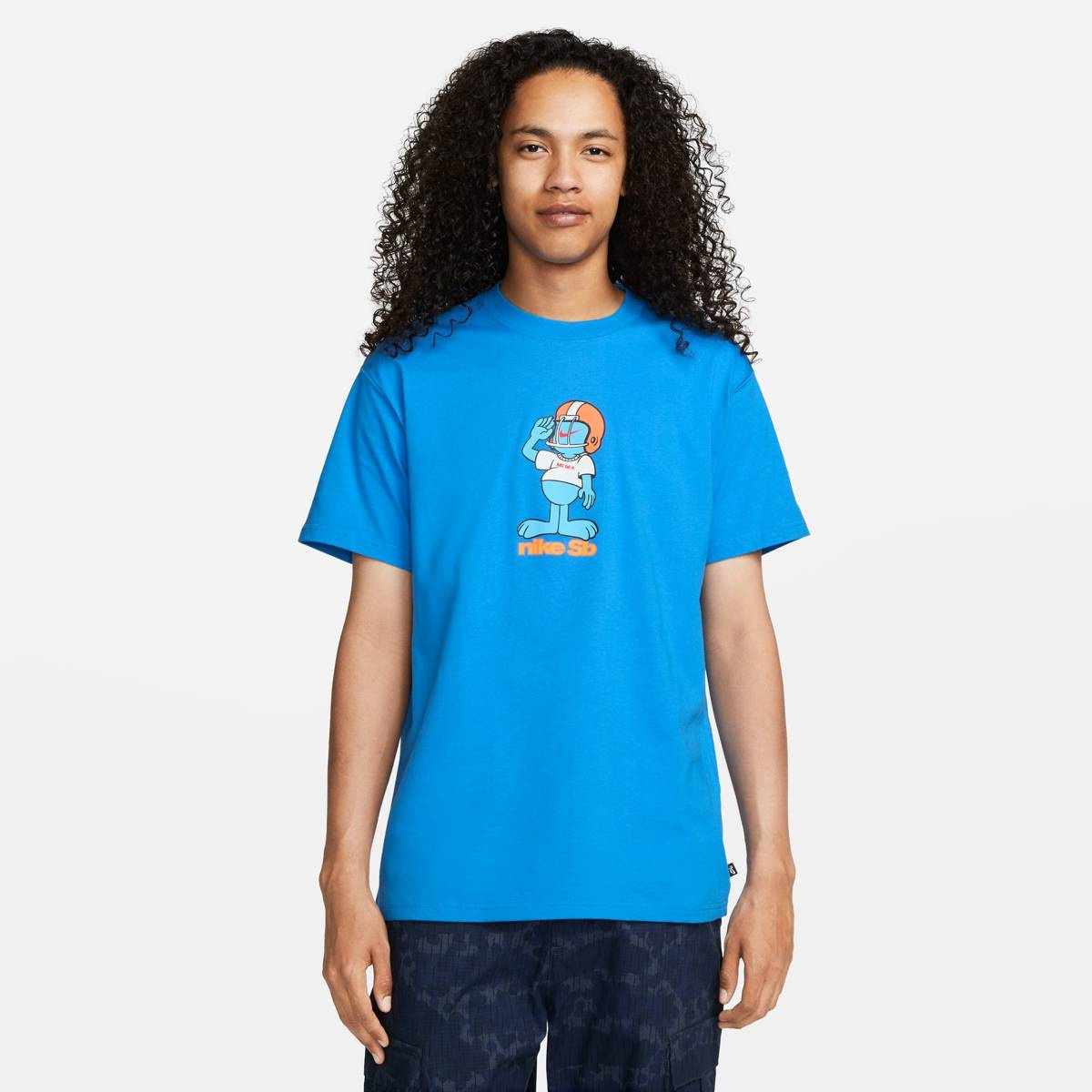 Nike SB Salute Tee Skate T-Shirt blue. | Clothes \ T-shirts \ T-Shirts ...