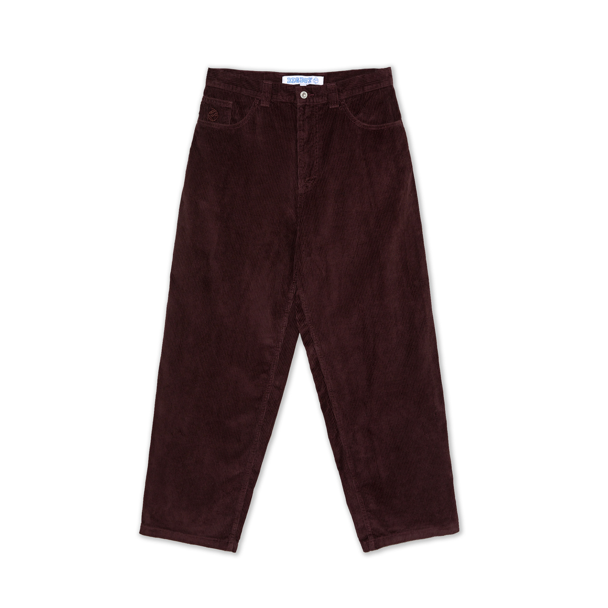 Polar Big Boy Cords (Bordeaux) czerwony | Clothes \ Pants Brands