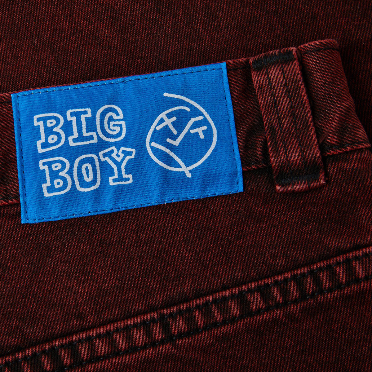 Polar Big Boy Jeans (Red Black) Clothes \ Pants Brands \ Polar Skate