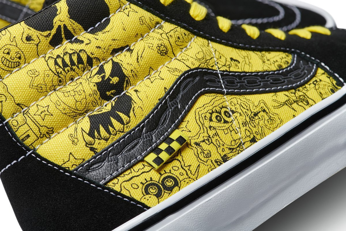 Vans sk8 hi on sale spongebob