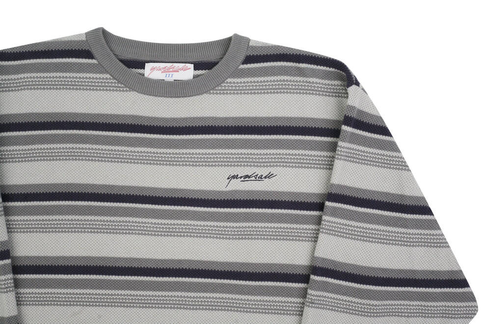 Yardsale XXX - Mirage Knit (Grey/White) | News Clothes \ Tops