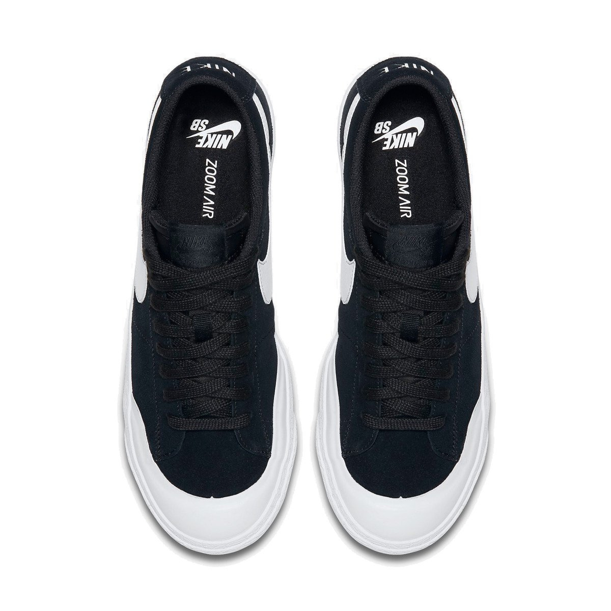 nike sb zoom blazer low xt black white