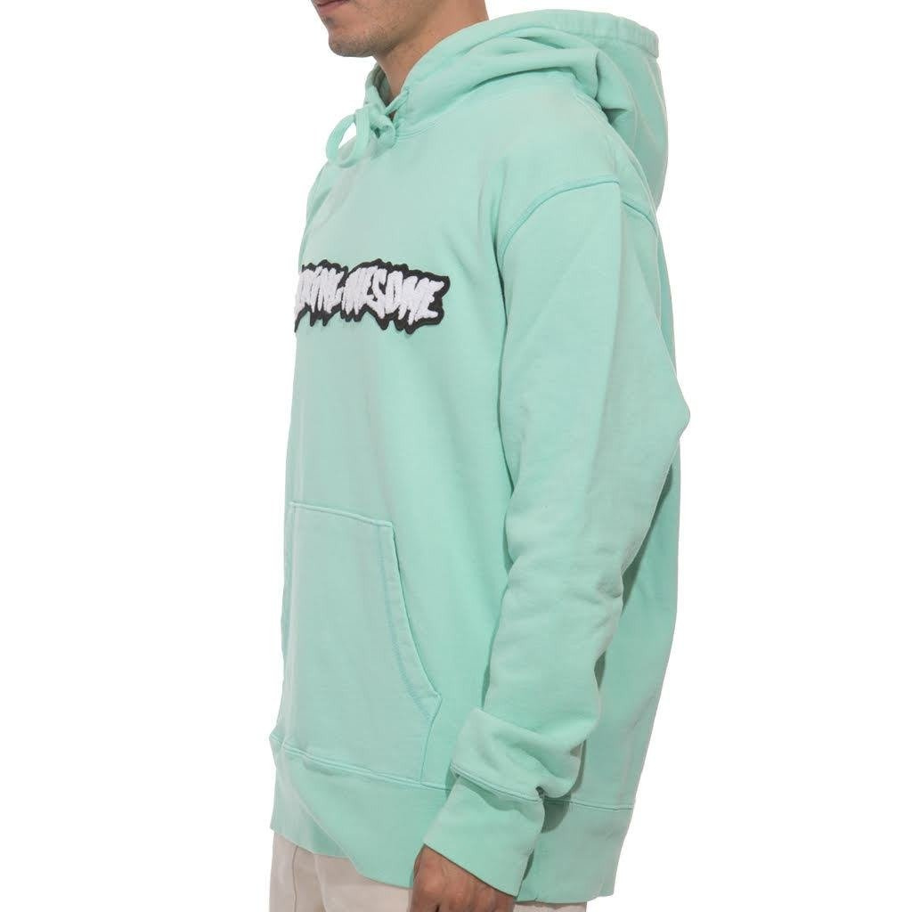 seafoam green hoodie