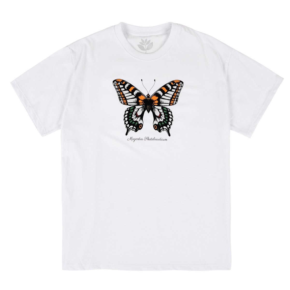 magenta butterfly tee white biały | Clothes \ T-shirts \ T-Shirts SALE ...