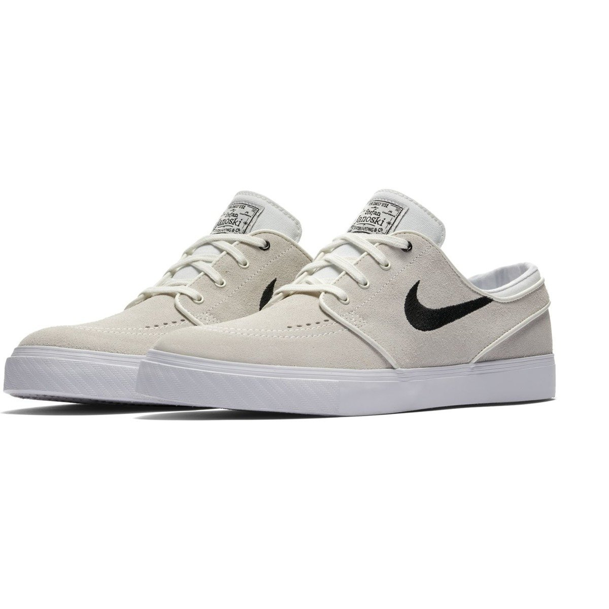 nike zoom stefan janoski summit white/black-white-pure platinum white ...