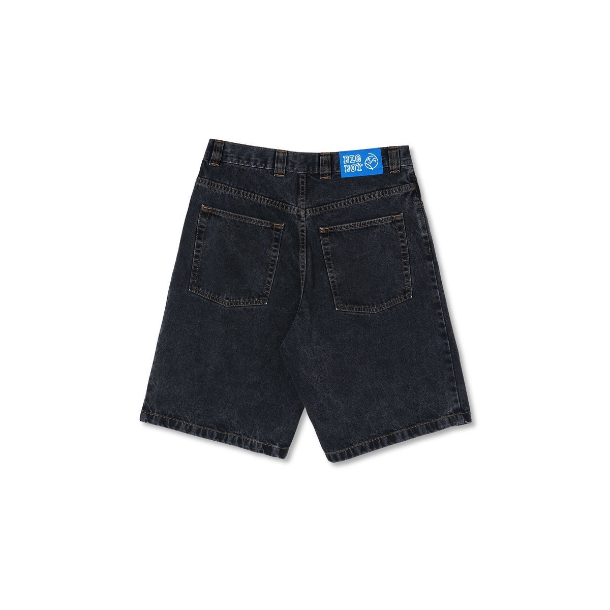 polar big boy shorts light blue