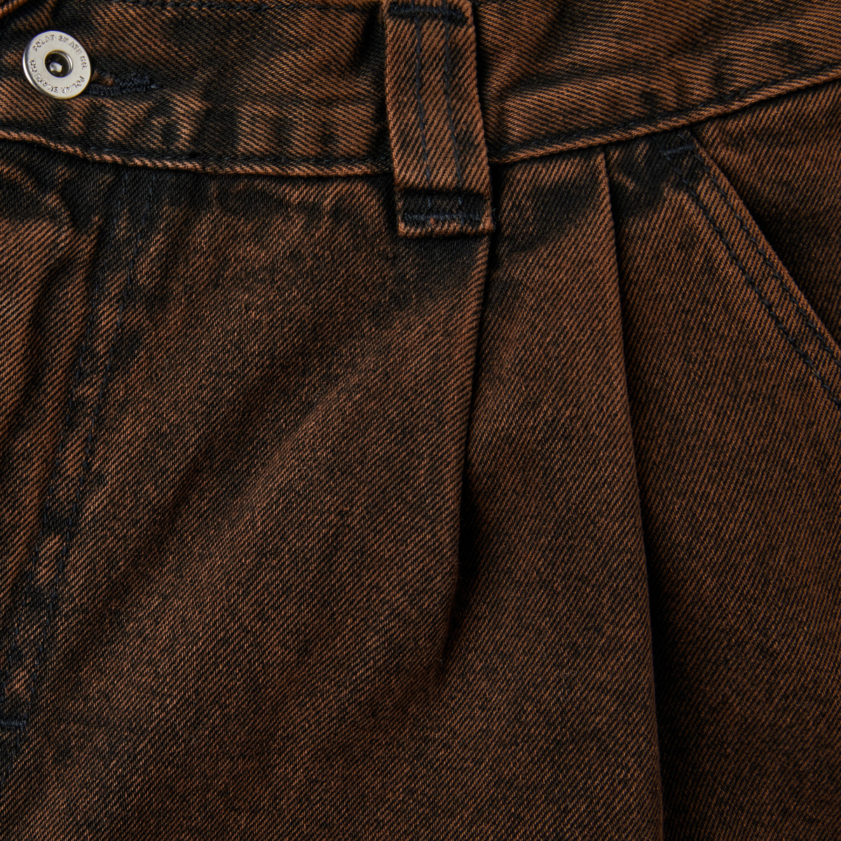 polar grund chinos brown-black brązowy | Clothes \ Pants Brands \ Polar ...