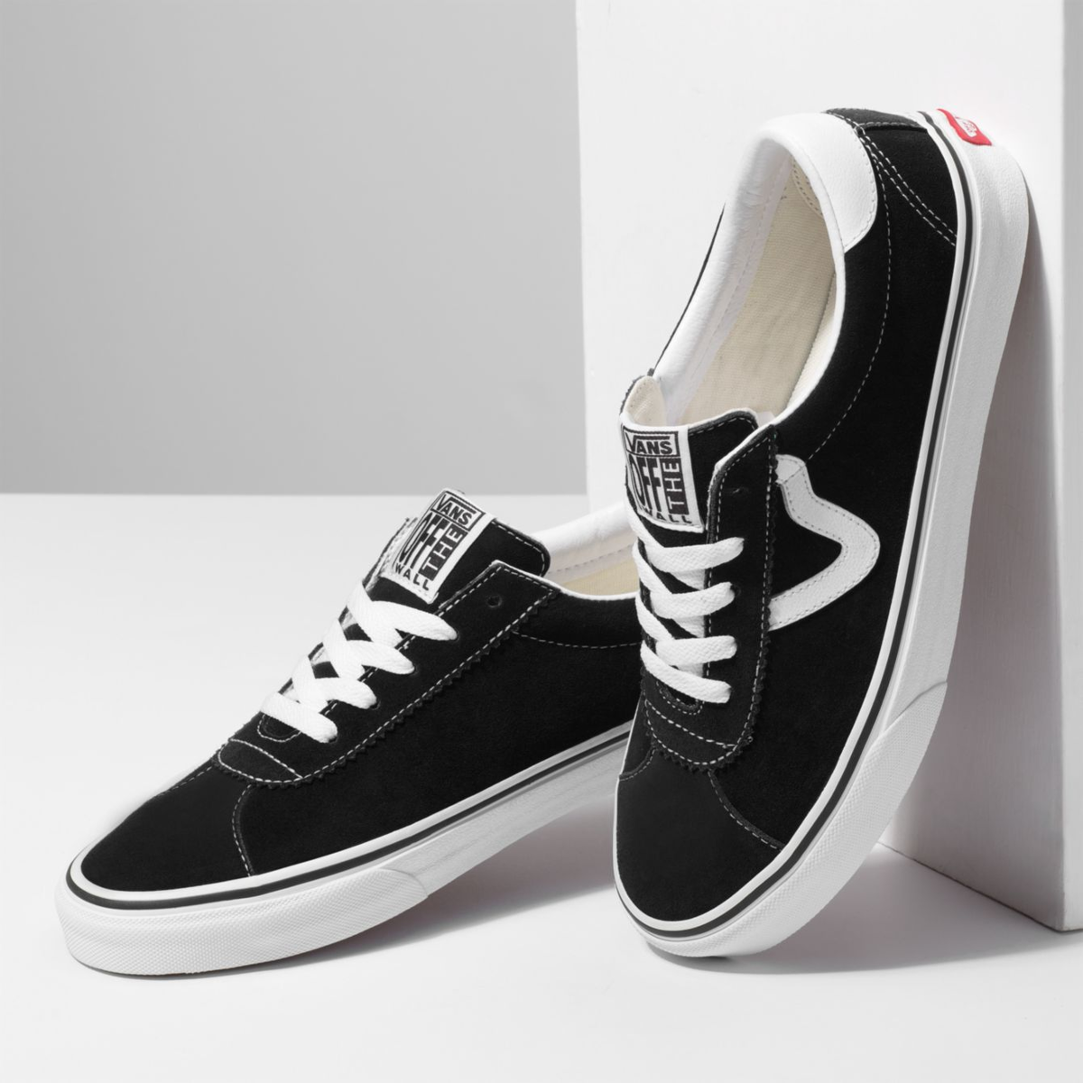 vans suede sport black