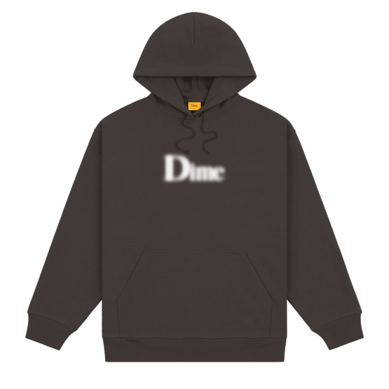  Dime Classic Blurry hoodie vintage black