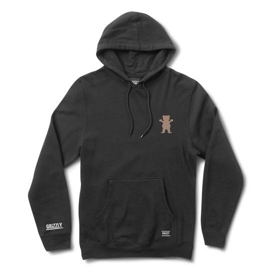  grizzly family ties hoody black