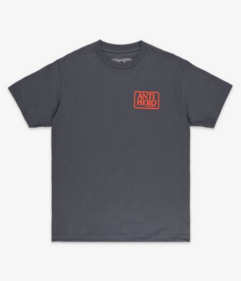 ANTI HERO RESERVE T-SHIRTY (CHARCOAL RED)