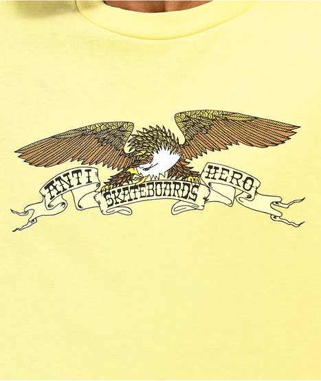 Anti Hero Eagle T-Shirt (Banana)