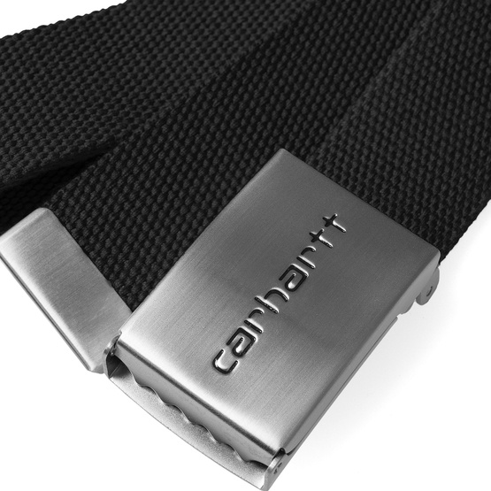 Carhartt WIP Clip Belt Chrome (Black)
